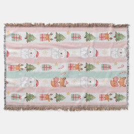 Manta New Year's texture of fabric and packaging, bears