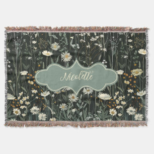 Manta Nicolette Dark Daisy Floral