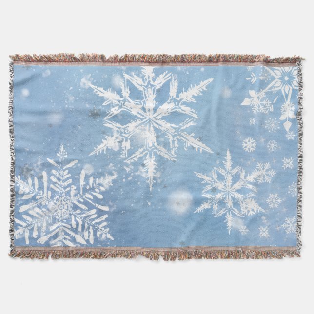Manta Nieve de Navidad Maravillosa (Anverso)