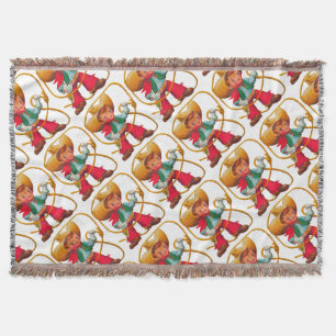 Manta Niño retro niño vago occidental