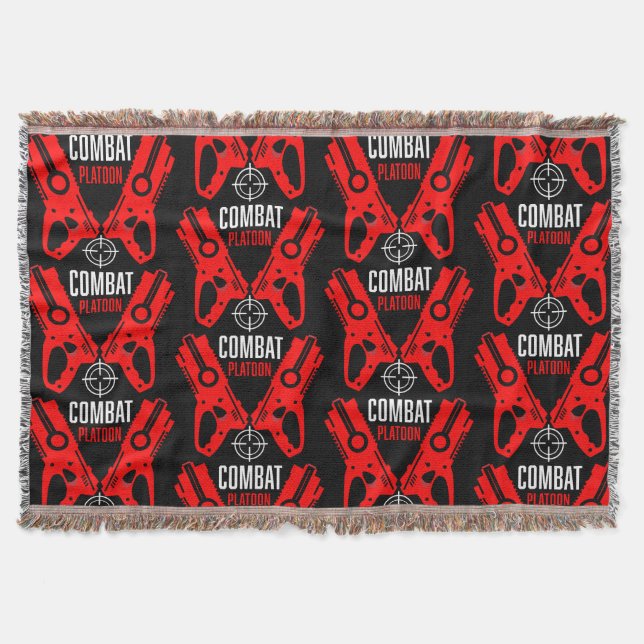 Manta Niños Navidades de la batalla de juguetes (Anverso)