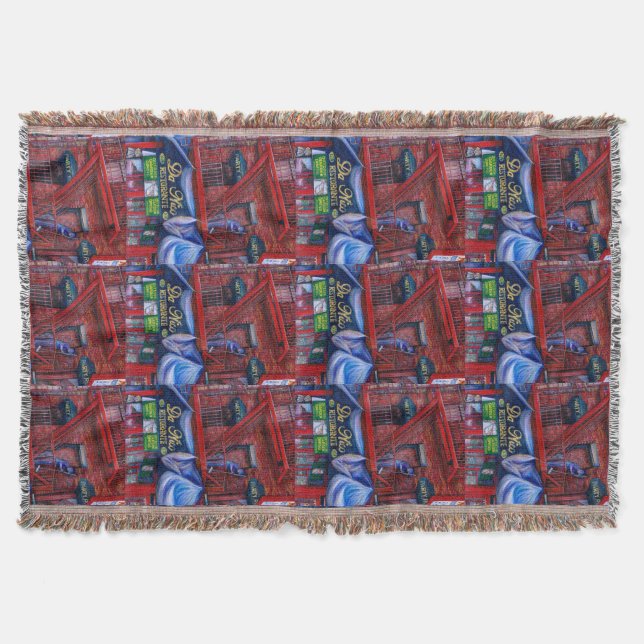 Manta ¿No amas el Pintura Roja? Nueva York, Nueva York (Anverso)