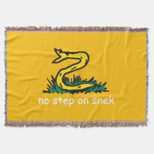 Manta No pisar en snek memes parodia de Gadsden SnekRigh