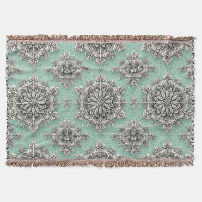 Manta No tus copos de nieve comunes y corrientes II (Anverso)