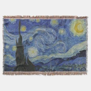 Manta Noche estrellada, pintura al óleo, Vincent Van Gog