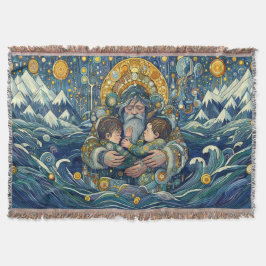 Manta "Noche fría, brazos fuertes"