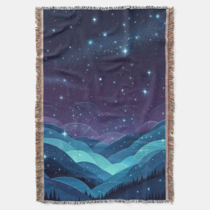 Manta Noche Starry Hills