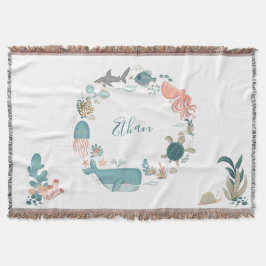 Manta Nombramiento personalizado de los niños bajo el ma