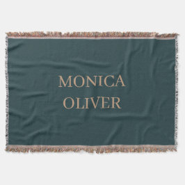Manta Nombre personalizado moderno profesional minimalis