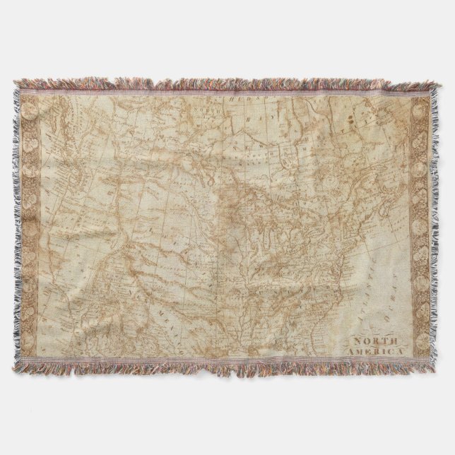 Manta Norteamérica 1804 (Anverso)