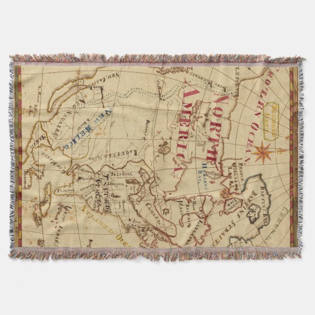 Manta Norteamérica 8 (Anverso)