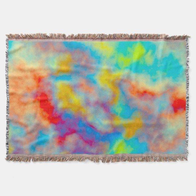 Manta Nubes coloridas  (Anverso)