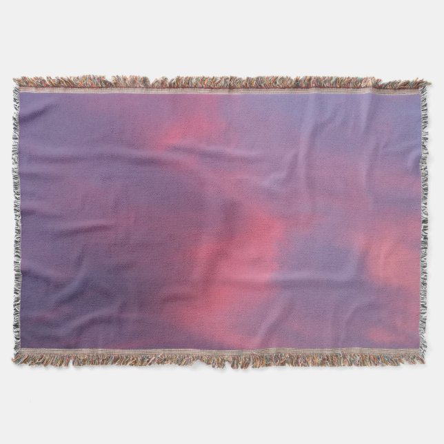 Manta Nubes Rosadas Azules (Anverso)