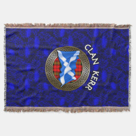Manta Nudo y bandera del tartán del clan Baird