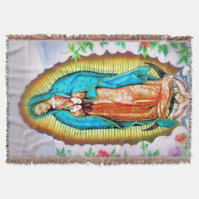 Manta Nuestra Señora de la Flora de Guadalupe (Anverso)