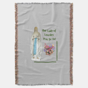 Manta Nuestra Señora de Lourdes