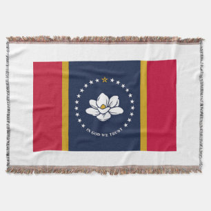 Manta Nueva bandera de Misisipi 2020