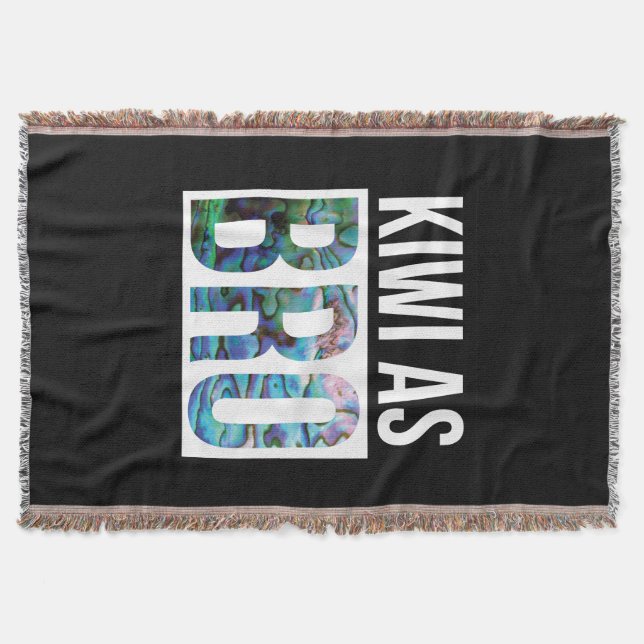 MANTA NUEVA ZELANDIA KIWI COMO BRO PAUA (Anverso)