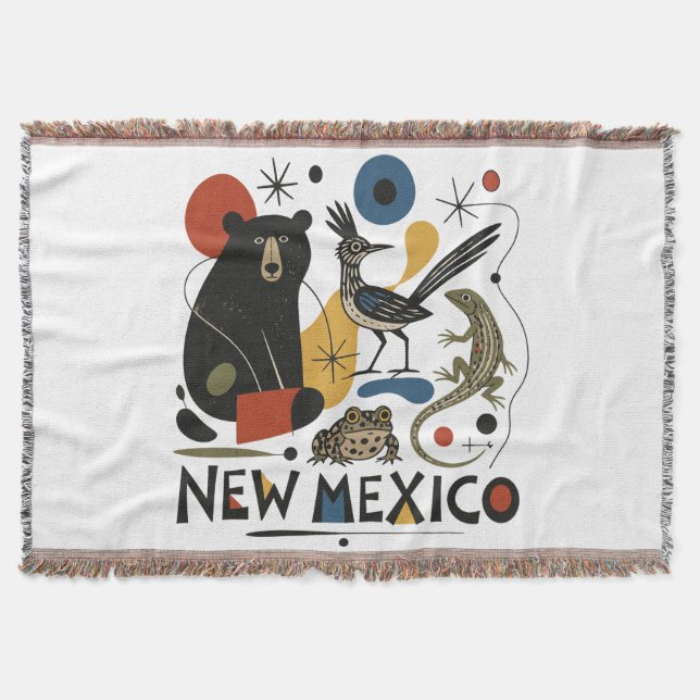 Manta Nuevo México Espíritu del Sudoeste (Anverso)