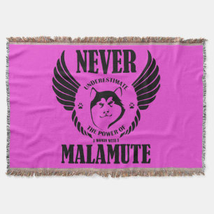 Manta Nunca subestimar a Malamute