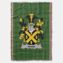 Nunn irlandés Escudo de armas Crest Irlanda