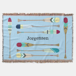 Manta Oars de estilo vintage