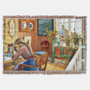 Manta Obra de arte de Carl Larsson, Correspondencia Lanz