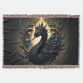 Manta Obsidian Swan of Silent Grace – Dark Fantasy 