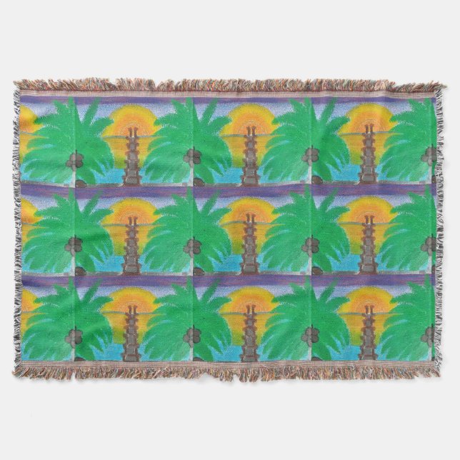 Manta Obtención de vacaciones tropicales (Anverso)