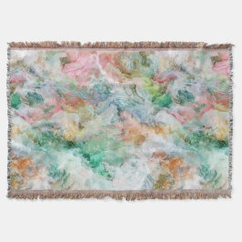 Manta Ocean Abstract Watercolor Grunge Pattern 