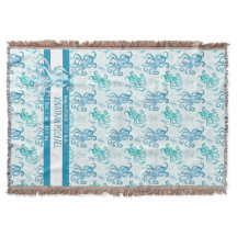 Octopus azul y Verde azulado lindo nombre del bebé