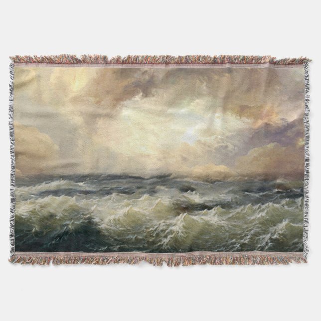 Manta Olas de tormenta oceánica (Anverso)