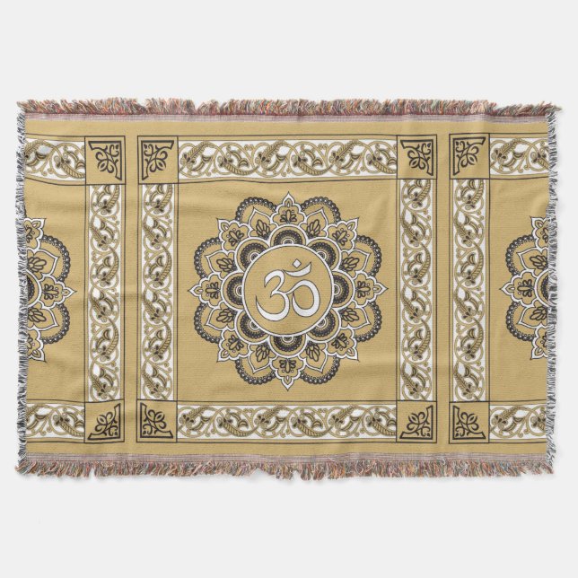 Manta OM Mandala - Blanket (Anverso)