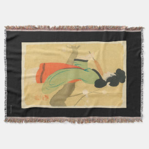 Manta Opinión una mujer japonesa en ParisParis, Francia