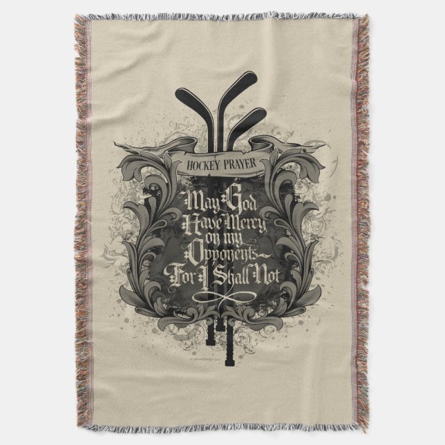 Manta Oración de hockey (Frente vertical)