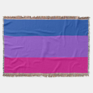 Manta Orgullo bisexual, audaces franjas, ORGULLO LGBTQ