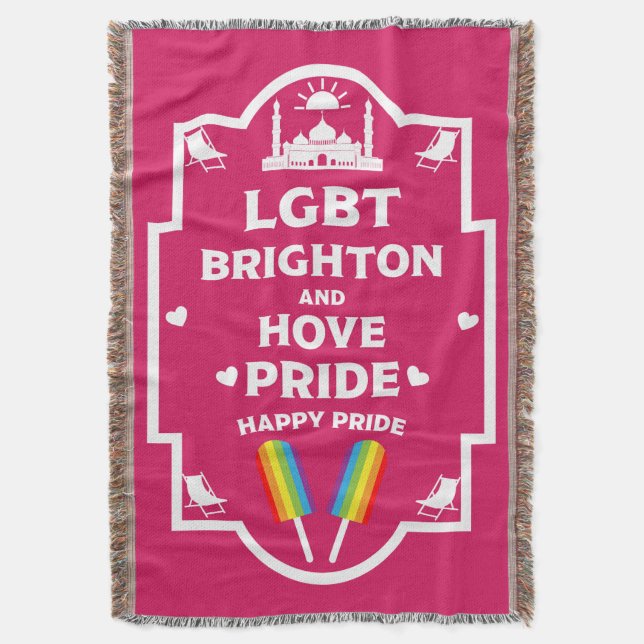 Manta Orgullo Gay Brighton (Frente vertical)