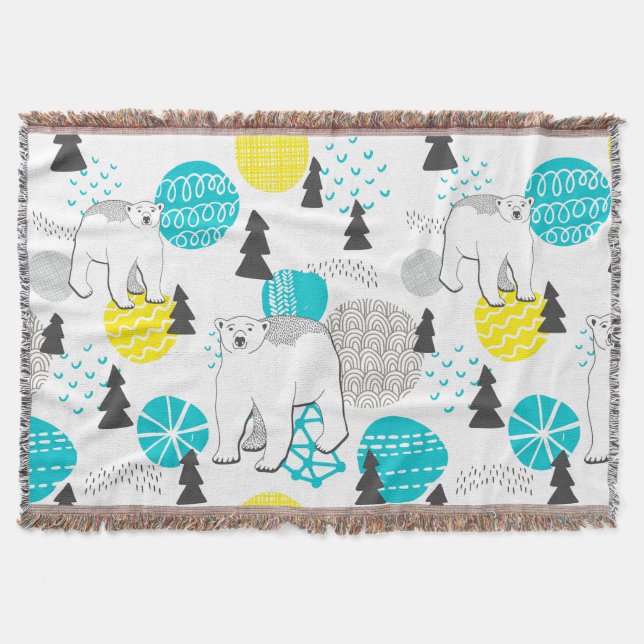 Manta Oso polar (Anverso)