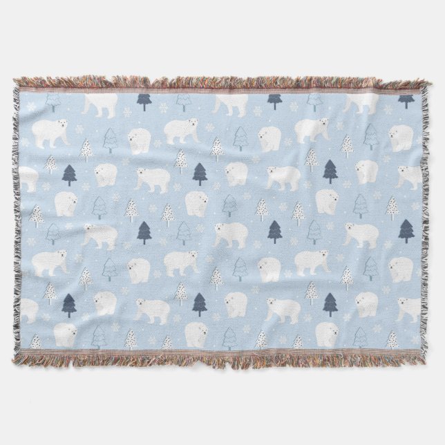 Manta Osos polares curados (Anverso)