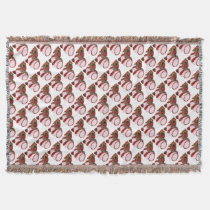 Manta Owl Throw Blanket