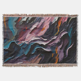 Manta Paisaje abstracto del cañón cósmico
