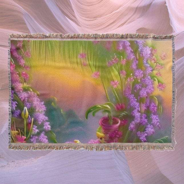 Manta Paisaje de fantasía, trópico y soñador (Subido por el creador)