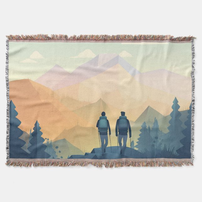 Manta Paisaje montañoso (Anverso)