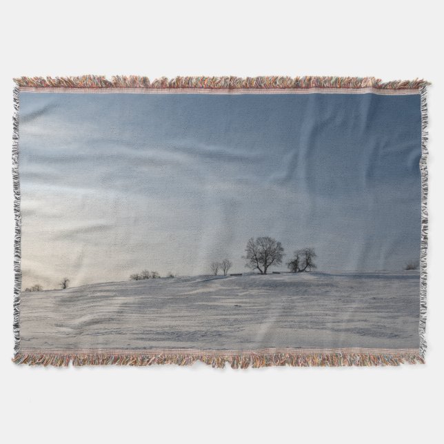 Manta Paisaje nevado    (Anverso)