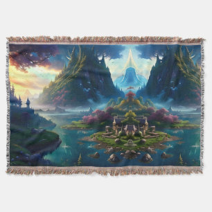 Manta Paisaje pintoresco Cuatro
