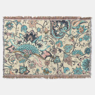 Manta Paisley Oriental: Elegancia Textil Estilizada.