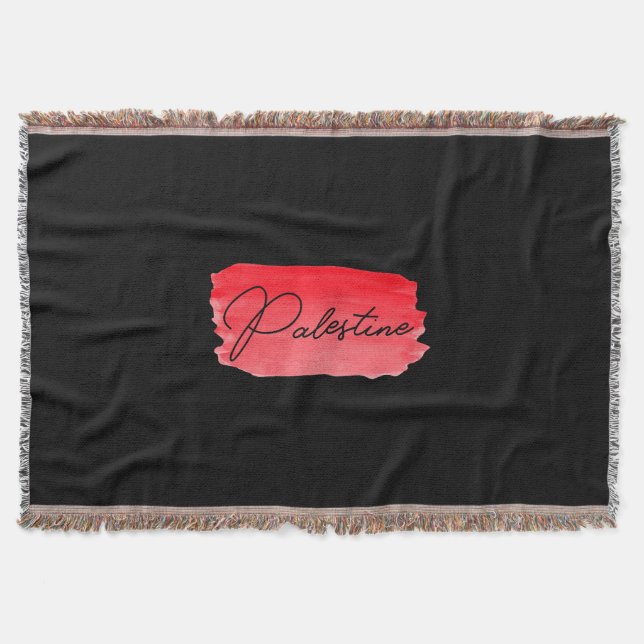 Manta Palestina Libre de Gaza (Anverso)