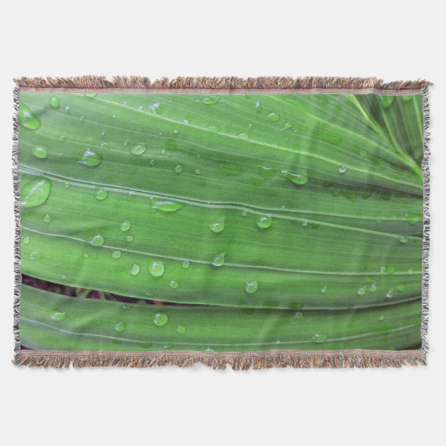 Manta Palm and Raindrop navidades (Anverso)