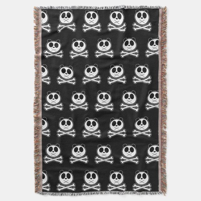 Manta Panda Cross Bone (Frente vertical)