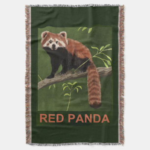 Manta Panda rojo